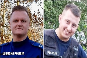 Dwóch policjantów