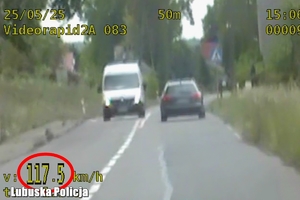 117 km/h przez miejscowość. Nieodpowiedzialny kierowca stracił prawo jazdy na trzy miesiące